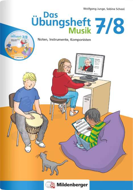 Wolfgang Junge: Das Übungsheft Musik 7/8, Buch