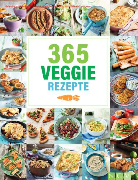 365 Veggie-Rezepte, Buch