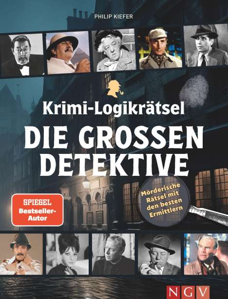 Philip Kiefer: Krimi-Logikrätsel Die großen Detektive, Buch