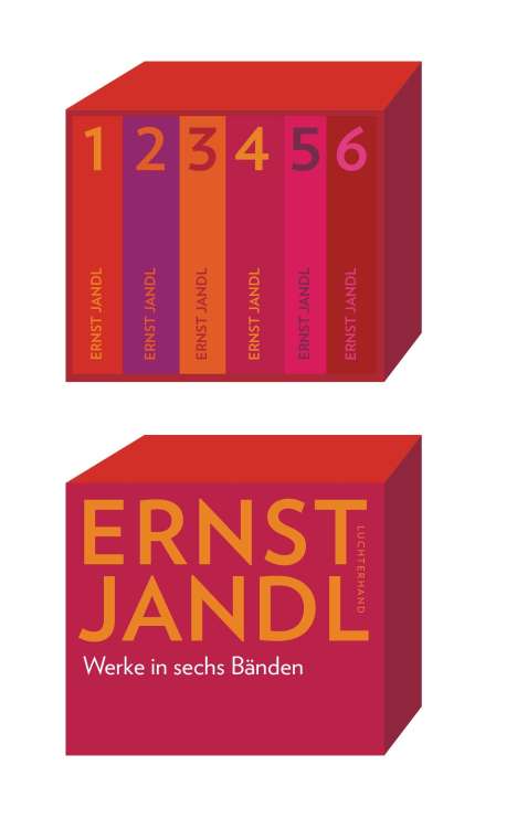 Ernst Jandl (1925-2000): Werke in sechs Bänden (Kassette), Buch