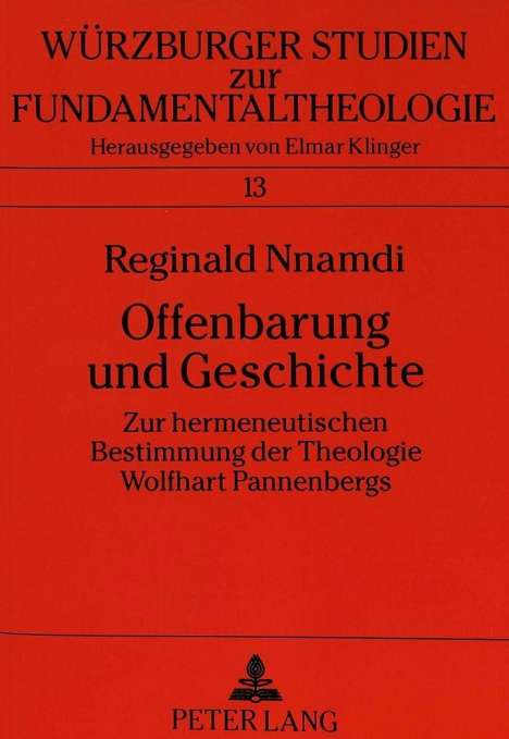 Reginald Nnamdi: Offenbarung und Geschichte, Buch