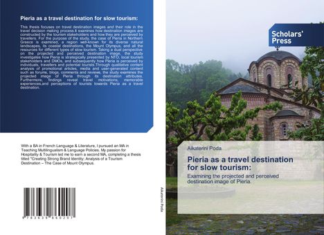 Aikaterini Poda: Pieria as a travel destination for slow tourism:, Buch