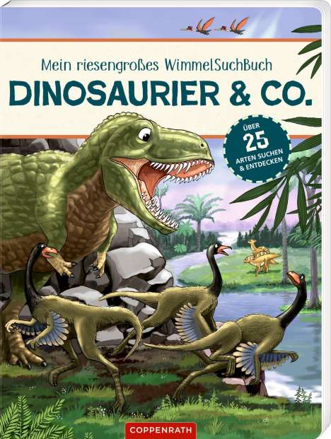 Mein riesengroßes Wimmel-Such-Buch: Dinosaurier &amp; Co., Buch