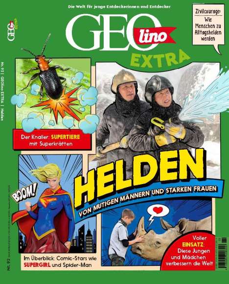 Rosa Wetscher: GEOlino Extra / GEOlino extra 92/2022 - Superhelden, Buch