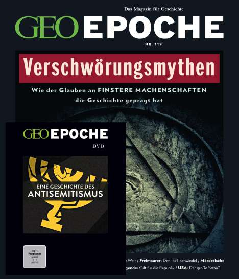 Jens Schröder: GEO Epoche mit DVD 119/2023 - Verschwörungsmythen, Buch