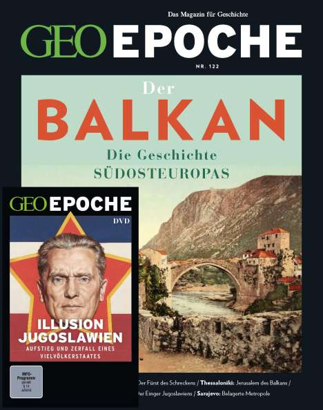 Jürgen Schaefer: GEO Epoche (mit DVD) / GEO Epoche mit DVD 122/2023 - Balkan, Buch
