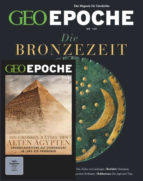 Jürgen Schaefer: GEO Epoche mit DVD 123/2023 - Die Bronzezeit, Buch