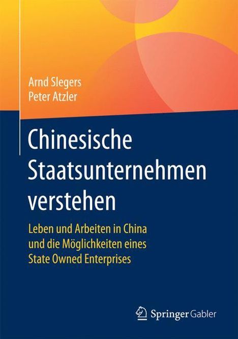 Peter Atzler: Chinesische Staatsunternehmen verstehen, Buch