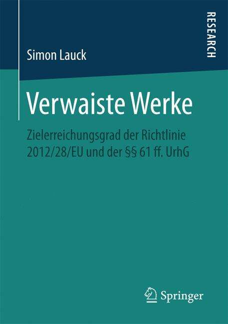 Simon Lauck: Verwaiste Werke, Buch