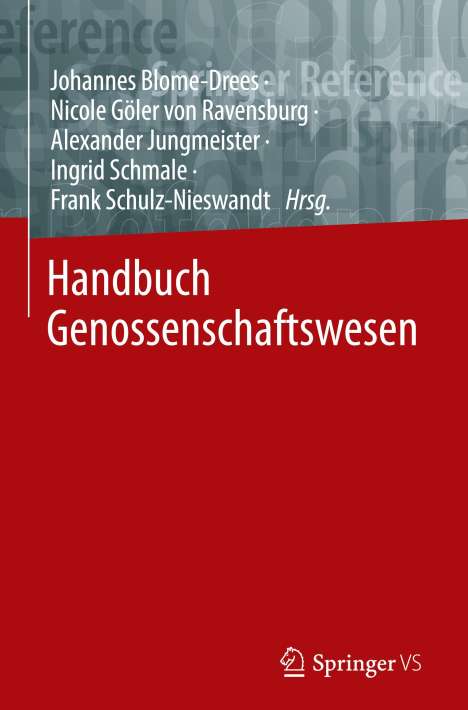 Handbuch Genossenschaftswesen, Buch