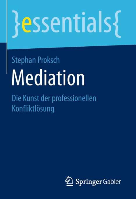 Stephan Proksch: Mediation, Buch