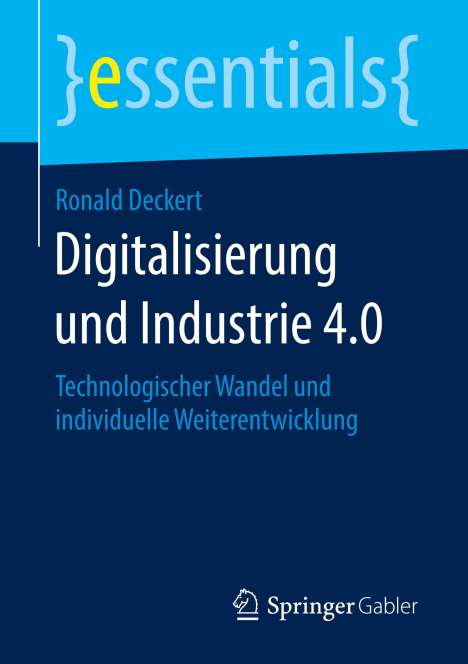 Ronald Deckert: Digitalisierung und Industrie 4.0, Buch