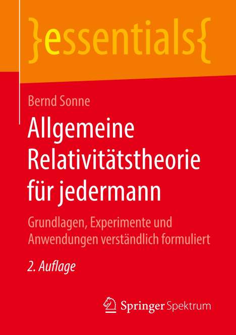 Bernd Sonne: Allgemeine Relativitätstheorie für jedermann, Buch