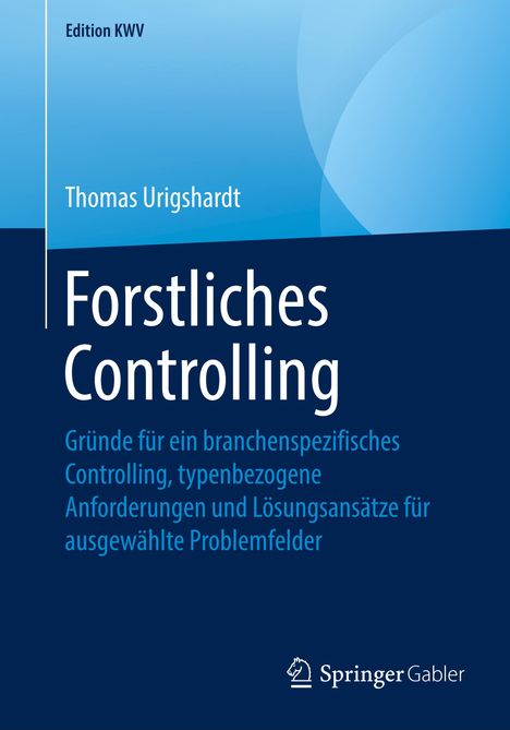 Thomas Urigshardt: Forstliches Controlling, Buch