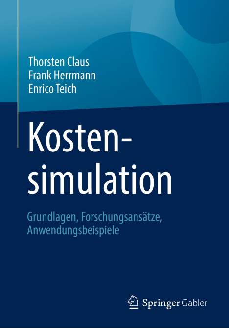 Thorsten Claus: Kostensimulation, Buch