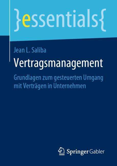Jean L. Saliba: Vertragsmanagement, Buch