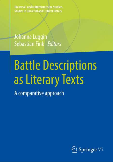 Battle Descriptions as Literary Texts, Buch