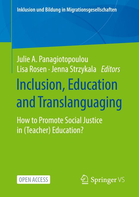 Inclusion, Education and Translanguaging, Buch
