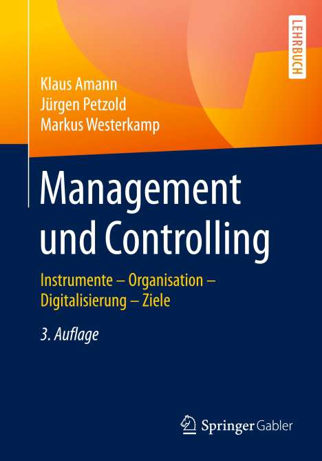 Klaus Amann: Management und Controlling, Buch