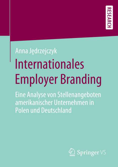 Anna J¿drzejczyk: Internationales Employer Branding, Buch
