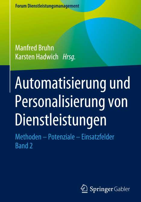 Automatisierung und Personalisierung von Dienstleistungen, Buch
