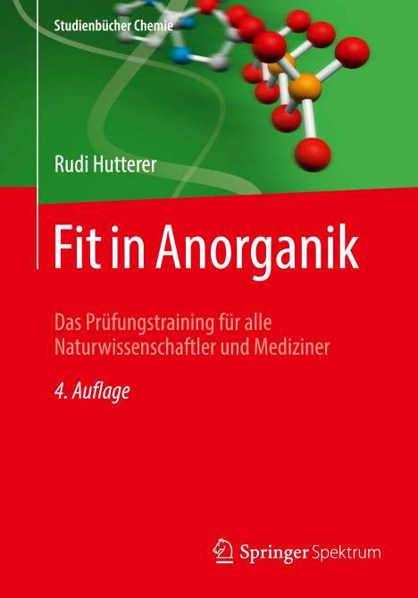 Rudi Hutterer: Fit in Anorganik, Buch