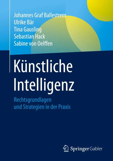 Johannes Graf Ballestrem: Künstliche Intelligenz, Buch
