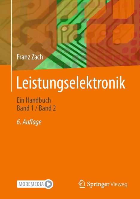 Franz Zach: Leistungselektronik, Buch
