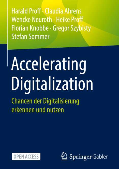 Harald Proff: Accelerating Digitalization, Buch