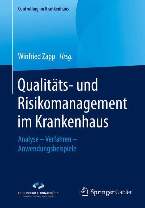 Qualitäts- und Risikomanagement im Krankenhaus, Buch