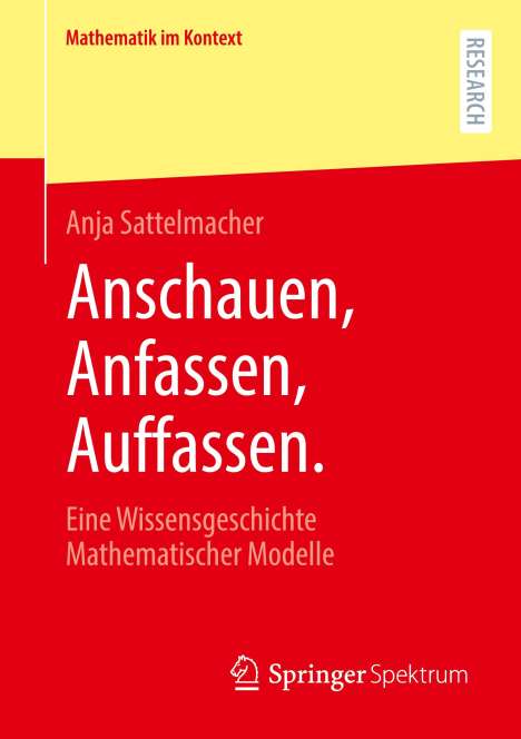 Anja Sattelmacher: Anschauen, Anfassen, Auffassen, Buch
