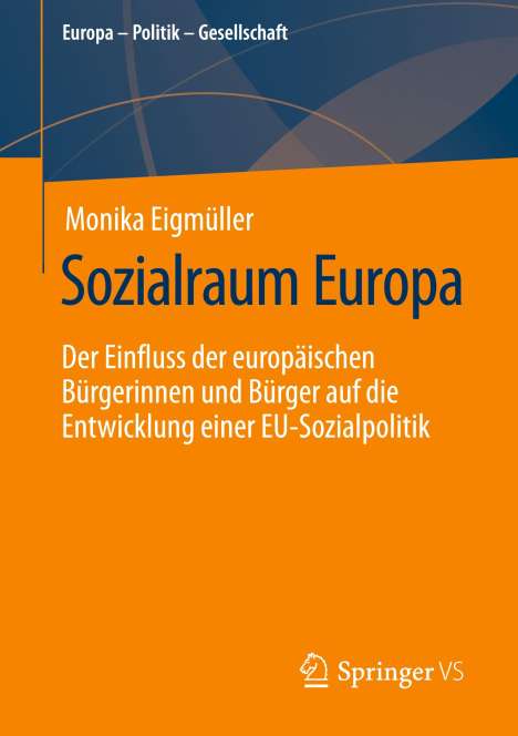 Monika Eigmüller: Sozialraum Europa, Buch