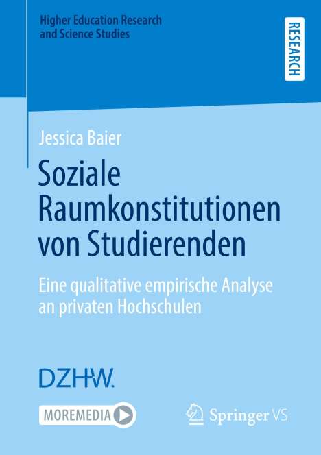 Jessica Baier: Soziale Raumkonstitutionen von Studierenden, Buch