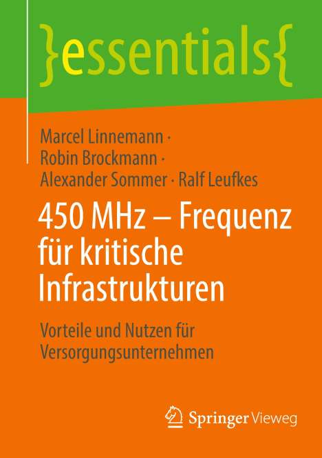 Marcel Linnemann: 450 MHz - Frequenz für kritische Infrastrukturen, Buch