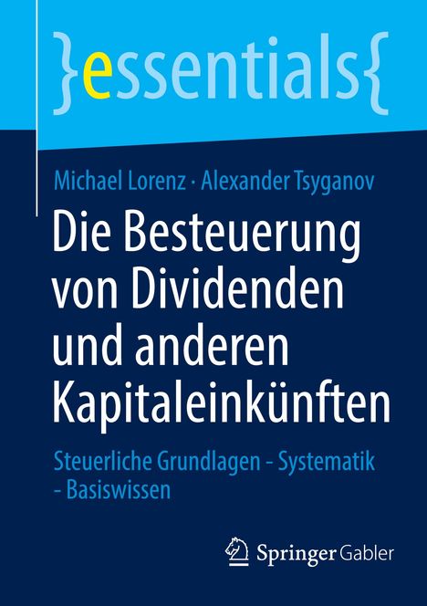 Alexander Tsyganov: Die Besteuerung von Dividenden und anderen Kapitaleinkünften, Buch