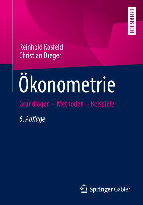 Christian Dreger: Ökonometrie, Buch