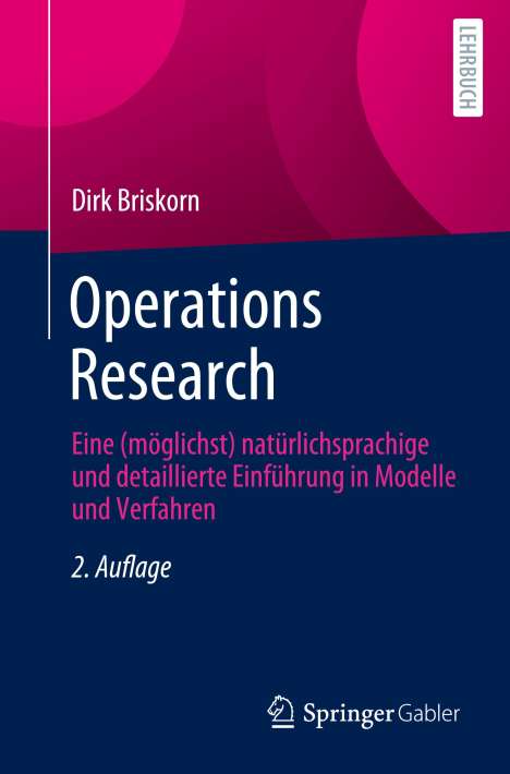 Dirk Briskorn: Operations Research, Buch