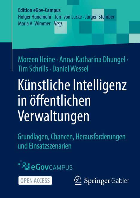 Moreen Heine: Künstliche Intelligenz in öffentlichen Verwaltungen, 1 Buch und 1 eBook
