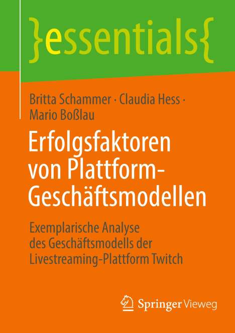 Britta Schammer: Erfolgsfaktoren von Plattform-Geschäftsmodellen, Buch