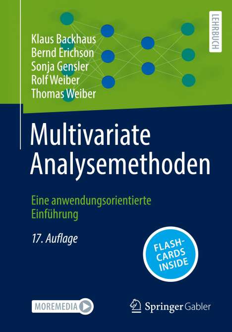 Klaus Backhaus: Multivariate Analysemethoden, 1 Buch und 1 eBook