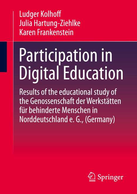 Ludger Kolhoff: Participation in Digital Education, Buch