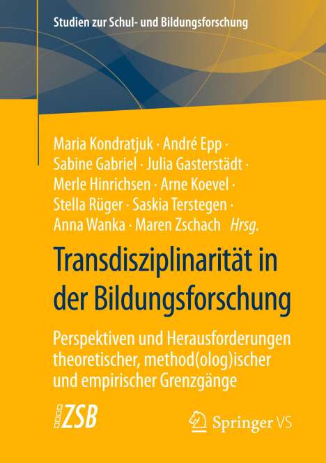 Transdisziplinarität in der Bildungsforschung, Buch
