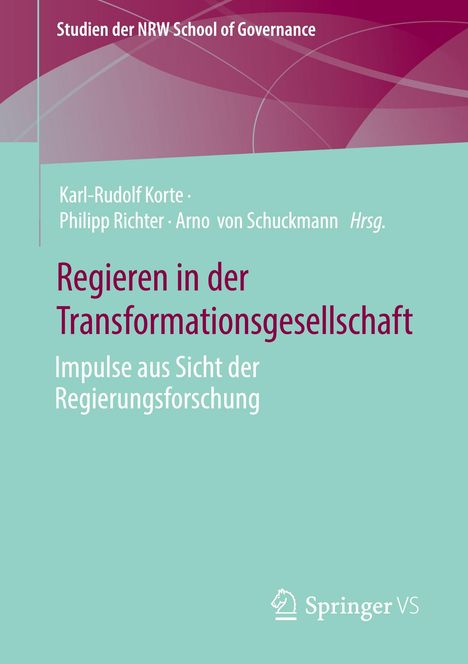 Regieren in der Transformationsgesellschaft, Buch