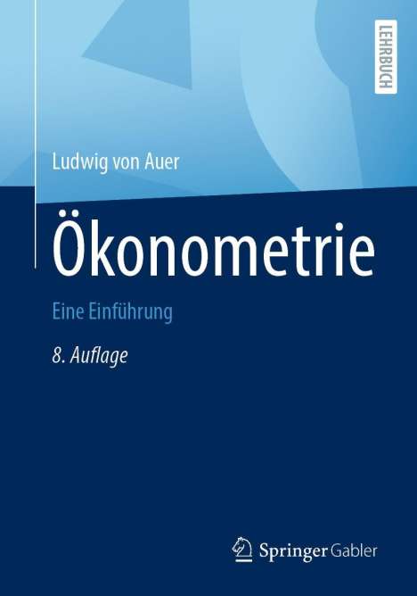 Ludwig von Auer: Ökonometrie, Buch