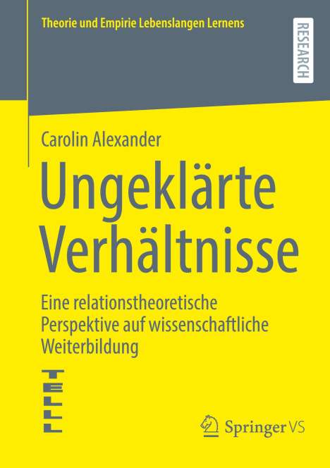 Carolin Alexander: Ungeklärte Verhältnisse, Buch