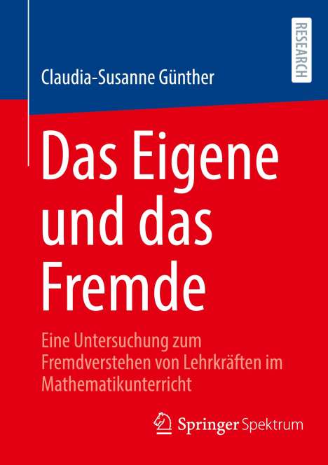 Claudia-Susanne Günther: Das Eigene und das Fremde, Buch
