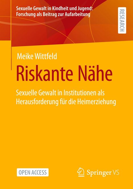 Meike Wittfeld: Riskante Nähe, Buch