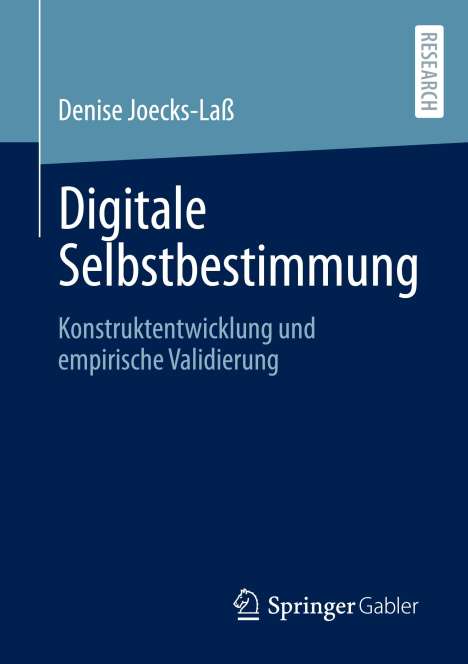 Denise Joecks-Laß: Digitale Selbstbestimmung, Buch