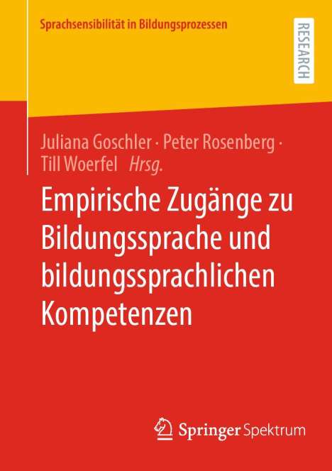 Empirische Zugänge zu Bildungssprache und bildungssprachlichen Kompetenzen, Buch