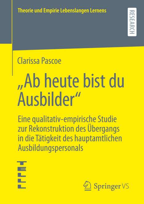 Clarissa Pascoe: ¿Ab heute bist du Ausbilder¿, Buch